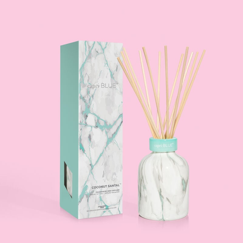 Coconut Santal Modern Marble Petite Reed Diffuser image number 0